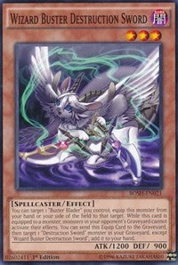 Wizard Buster Destruction Sword [BOSH-EN021] Common | Shuffle n Cut Hobbies & Games