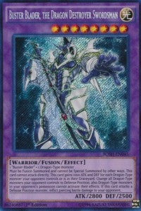 Buster Blader, the Dragon Destroyer Swordsman [BOSH-EN045] Secret Rare | Shuffle n Cut Hobbies & Games