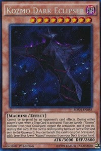 Kozmo Dark Eclipser [BOSH-EN085] Secret Rare | Shuffle n Cut Hobbies & Games