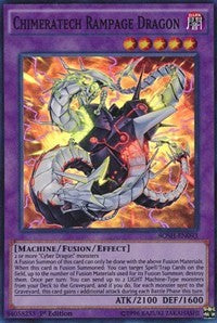 Chimeratech Rampage Dragon [BOSH-EN093] Super Rare | Shuffle n Cut Hobbies & Games