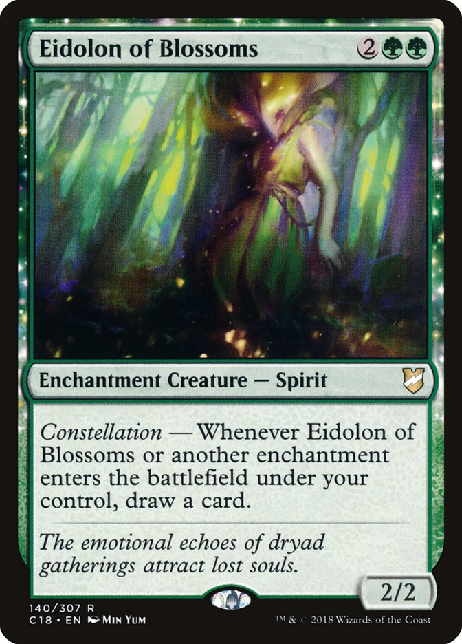 Eidolon of Blossoms [Commander 2018] | Shuffle n Cut Hobbies & Games