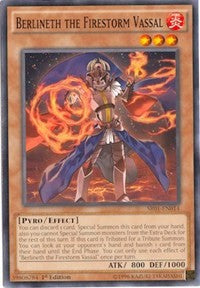 Berlineth the Firestorm Vassal [SR01-EN014] Common | Shuffle n Cut Hobbies & Games