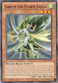 Garum the Storm Vassal [SR01-EN015] Common | Shuffle n Cut Hobbies & Games