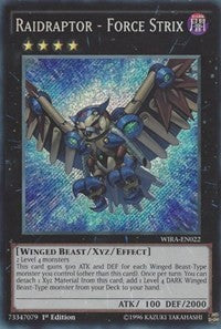 Raidraptor - Force Strix [WIRA-EN022] Secret Rare | Shuffle n Cut Hobbies & Games