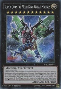 Super Quantal Mech King Great Magnus [WIRA-EN037] Secret Rare | Shuffle n Cut Hobbies & Games