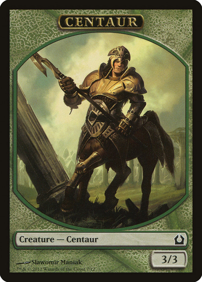 Centaur Token [Return to Ravnica Tokens] | Shuffle n Cut Hobbies & Games