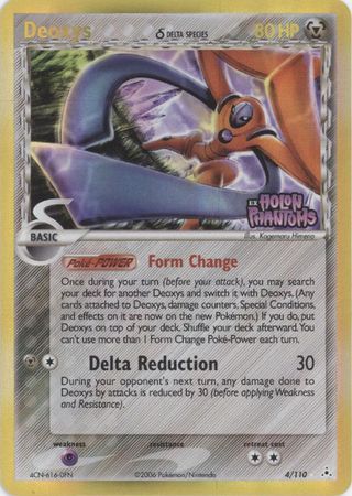 Deoxys (4/110) (Delta Species) (Stamped) [EX: Holon Phantoms] | Shuffle n Cut Hobbies & Games