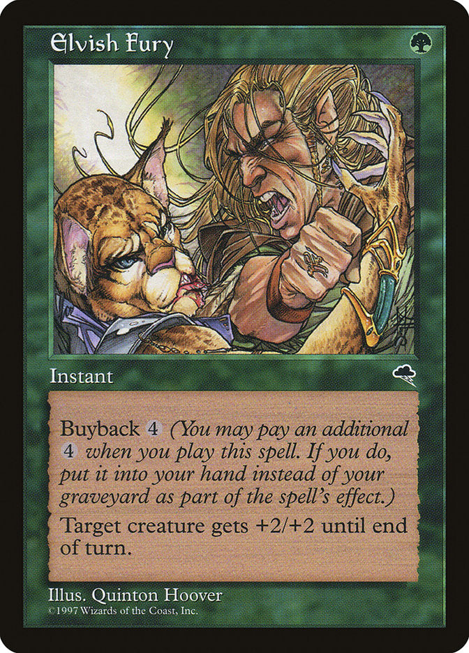 Elvish Fury [Tempest] | Shuffle n Cut Hobbies & Games