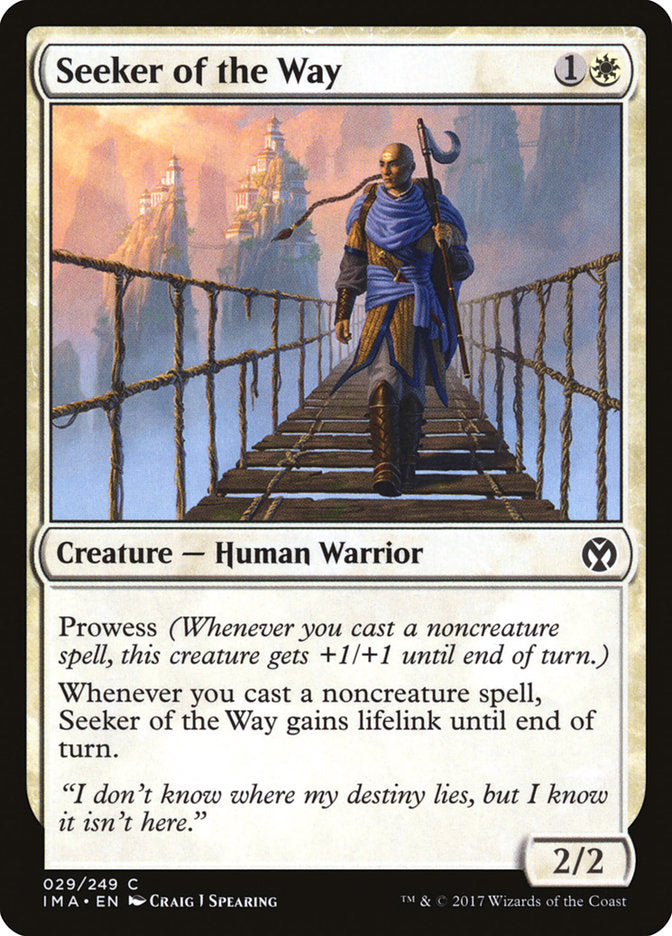 Seeker of the Way [Iconic Masters] | Shuffle n Cut Hobbies & Games