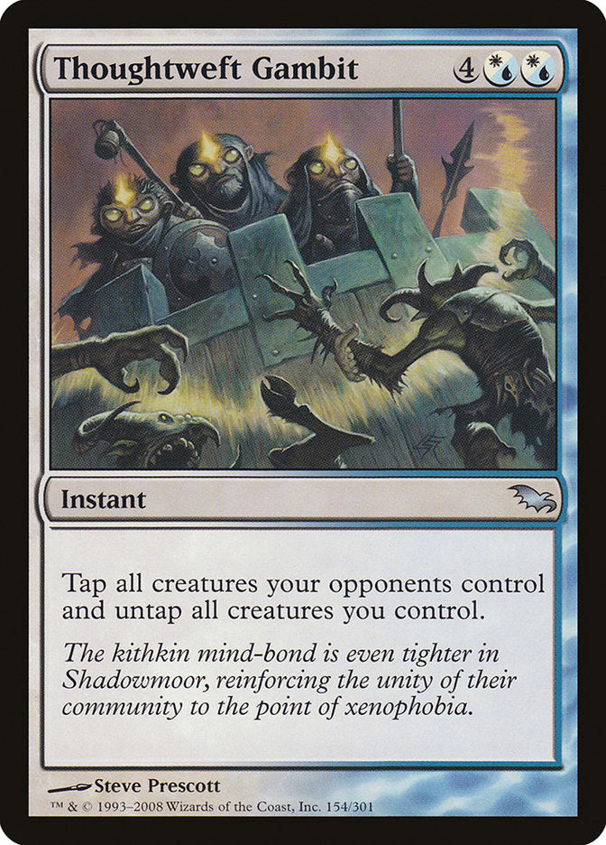 Thoughtweft Gambit [Shadowmoor] | Shuffle n Cut Hobbies & Games