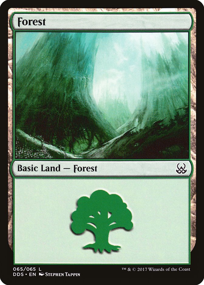 Forest (65) [Duel Decks: Mind vs. Might] | Shuffle n Cut Hobbies & Games