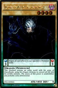Vector Pendulum, the Dracoverlord [PGL3-EN041] Gold Rare | Shuffle n Cut Hobbies & Games