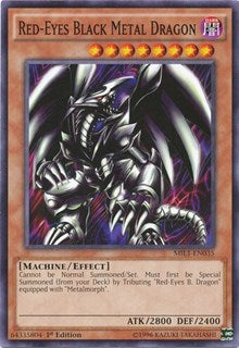 Red-Eyes Black Metal Dragon [MIL1-EN035] Common | Shuffle n Cut Hobbies & Games