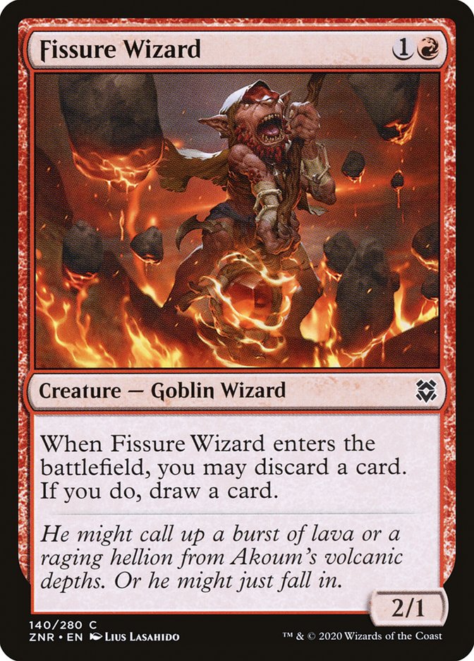 Fissure Wizard [Zendikar Rising] | Shuffle n Cut Hobbies & Games