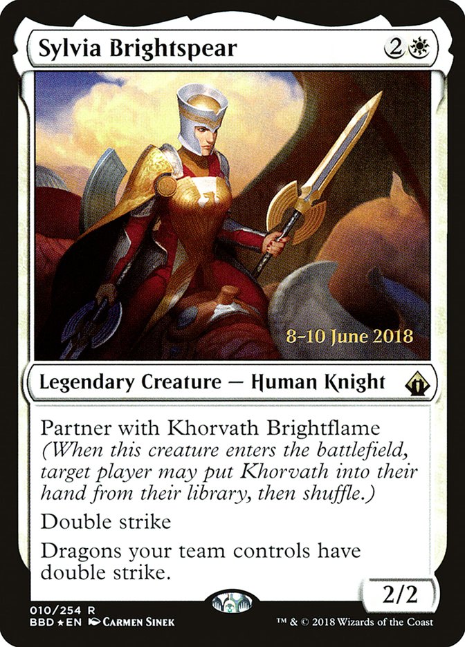 Sylvia Brightspear [Battlebond Prerelease Promos] | Shuffle n Cut Hobbies & Games