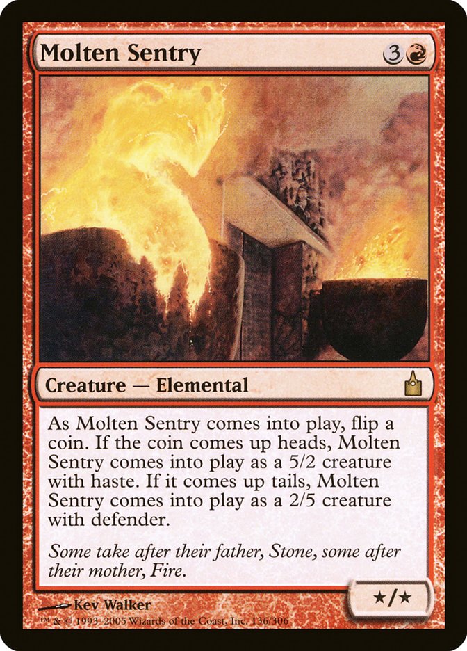 Molten Sentry [Ravnica: City of Guilds] | Shuffle n Cut Hobbies & Games