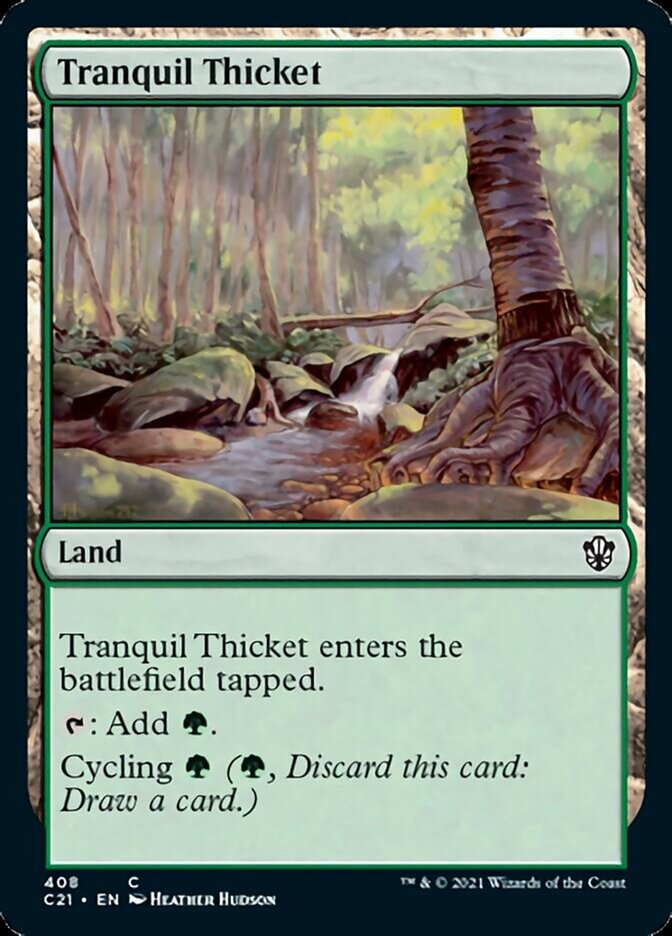 Tranquil Thicket [Commander 2021] | Shuffle n Cut Hobbies & Games