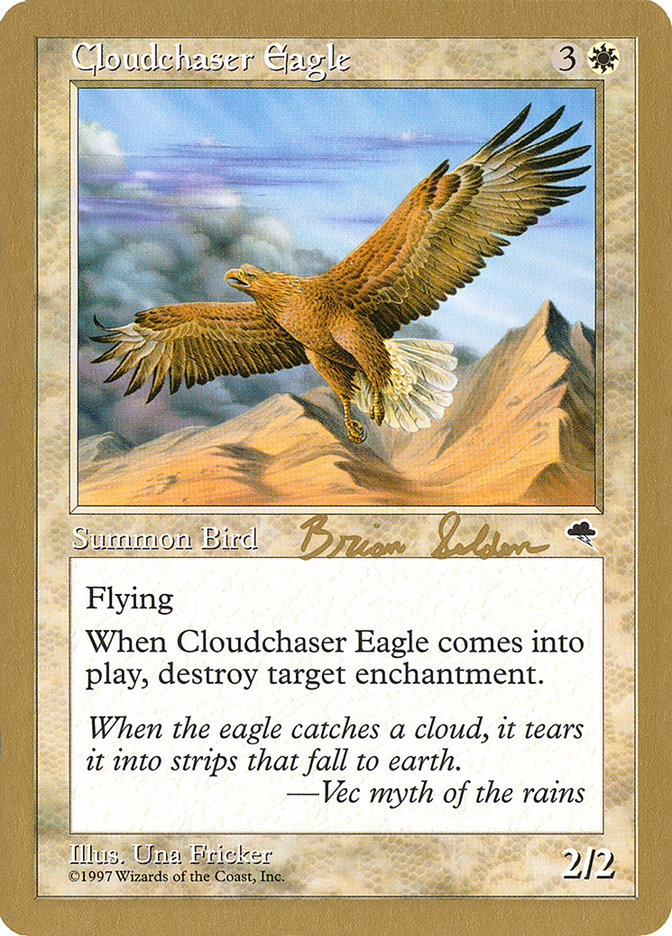 Cloudchaser Eagle (Brian Selden) [World Championship Decks 1998] | Shuffle n Cut Hobbies & Games