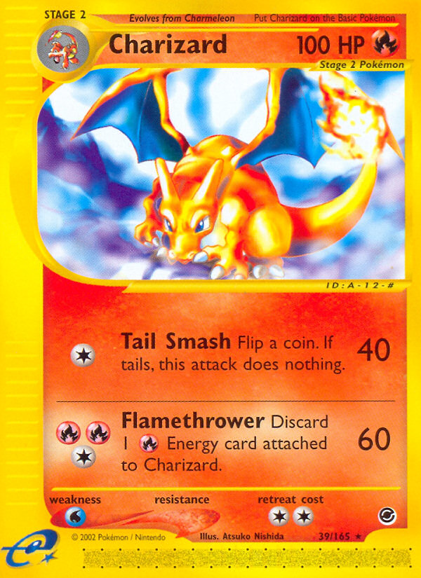 Charizard (39/165) [Expedition: Base Set] | Shuffle n Cut Hobbies & Games