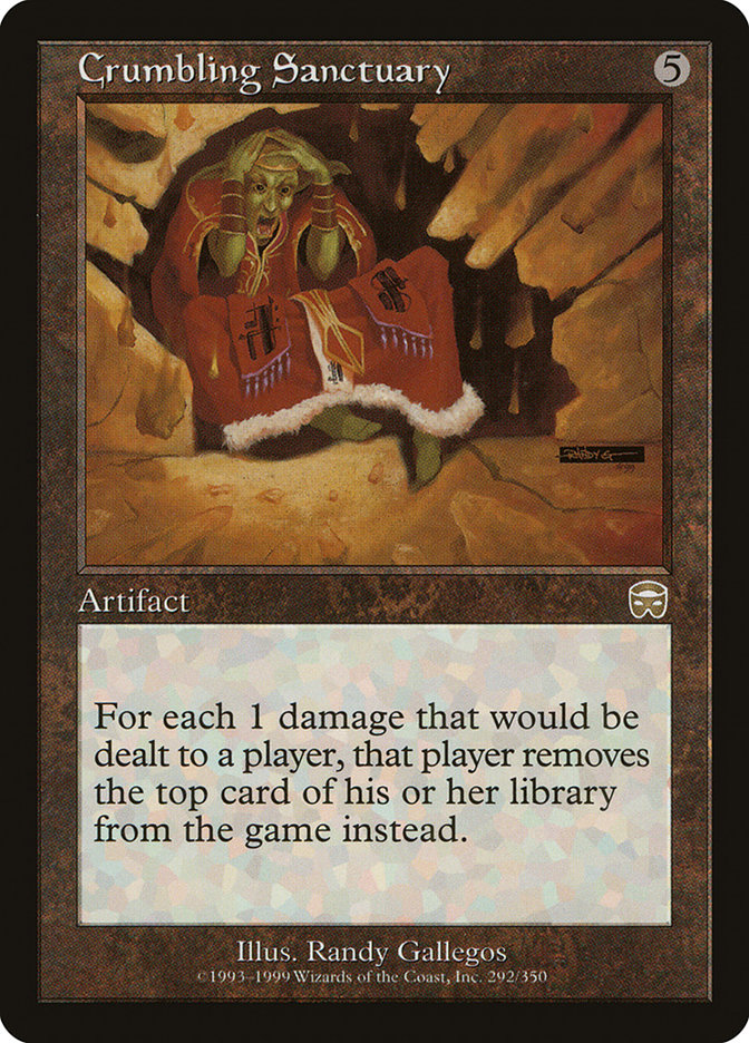 Crumbling Sanctuary [Mercadian Masques] | Shuffle n Cut Hobbies & Games