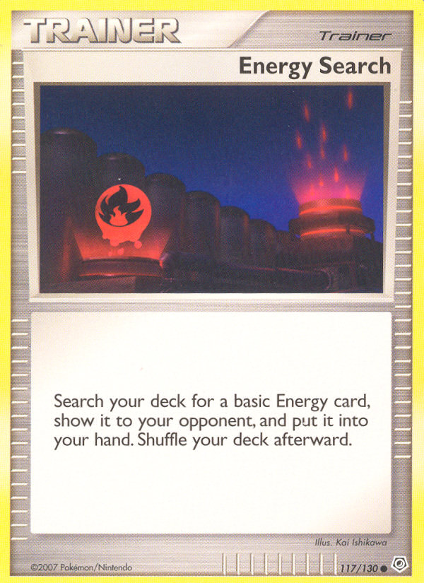 Energy Search (117/130) [Diamond & Pearl: Base Set] | Shuffle n Cut Hobbies & Games