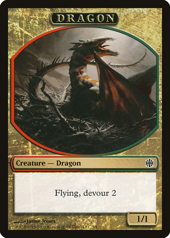 Dragon Token [Alara Reborn Tokens] | Shuffle n Cut Hobbies & Games