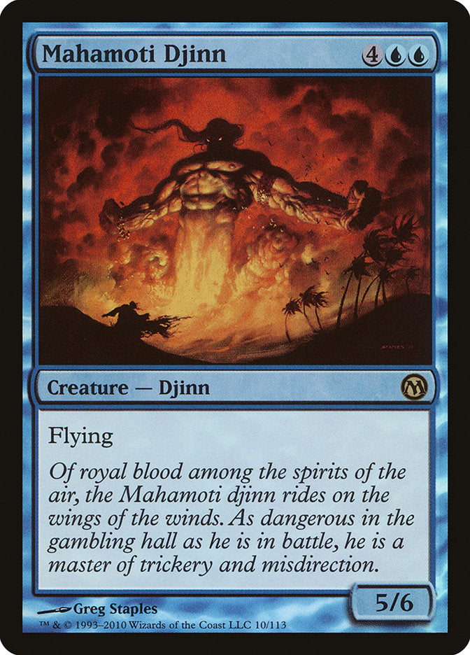 Mahamoti Djinn [Duels of the Planeswalkers] | Shuffle n Cut Hobbies & Games