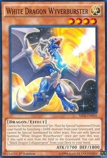 White Dragon Wyverburster [SR02-EN016] Common | Shuffle n Cut Hobbies & Games