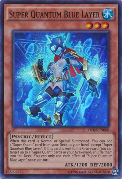 Super Quantum Blue Layer [OP02-EN008] Super Rare | Shuffle n Cut Hobbies & Games