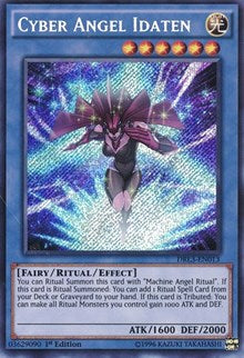 Cyber Angel Idaten [DRL3-EN013] Secret Rare | Shuffle n Cut Hobbies & Games