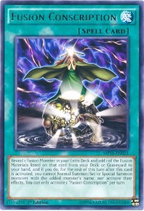 Fusion Conscription [MP16-EN024] Rare | Shuffle n Cut Hobbies & Games