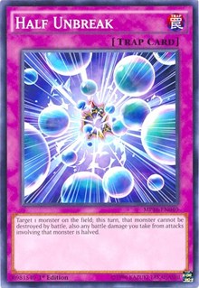 Half Unbreak [MP16-EN040] Common | Shuffle n Cut Hobbies & Games