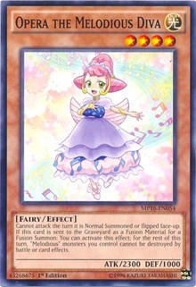 Opera the Melodious Diva [MP16-EN054] Common | Shuffle n Cut Hobbies & Games