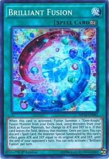 Brilliant Fusion [MP16-EN082] Super Rare | Shuffle n Cut Hobbies & Games