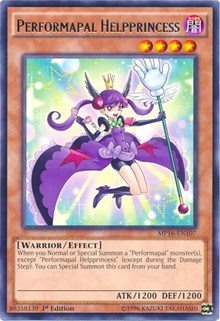 Performapal Helpprincess [MP16-EN107] Rare | Shuffle n Cut Hobbies & Games