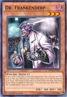 Dr. Frankenderp [MP16-EN135] Common | Shuffle n Cut Hobbies & Games
