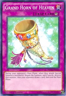 Grand Horn of Heaven [MP16-EN160] Common | Shuffle n Cut Hobbies & Games