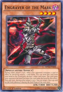 Engraver of the Mark [MP16-EN208] Common | Shuffle n Cut Hobbies & Games