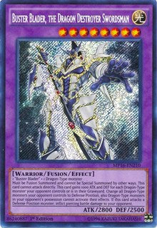 Buster Blader, the Dragon Destroyer Swordsman [MP16-EN210] Secret Rare | Shuffle n Cut Hobbies & Games