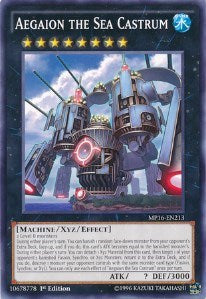 Aegaion the Sea Castrum [MP16-EN213] Common | Shuffle n Cut Hobbies & Games