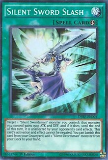 Silent Sword Slash [DPRP-EN004] Super Rare | Shuffle n Cut Hobbies & Games