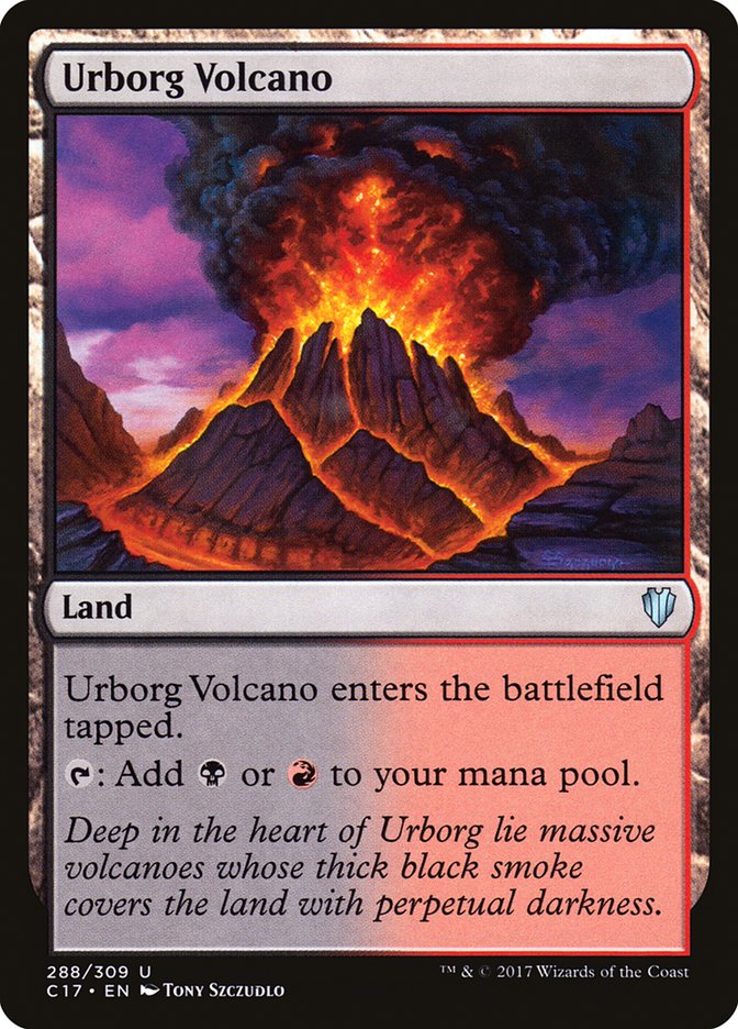 Urborg Volcano [Commander 2017] | Shuffle n Cut Hobbies & Games