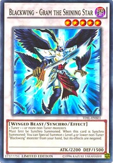 Blackwing - Gram the Shining Star [TDIL-ENSE1] Super Rare | Shuffle n Cut Hobbies & Games