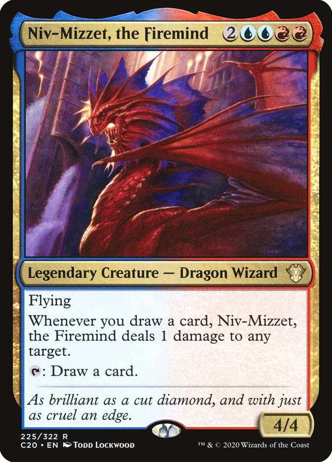 Niv-Mizzet, the Firemind [Commander 2020] | Shuffle n Cut Hobbies & Games