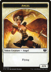 Angel // Cat Double-Sided Token [Commander 2014 Tokens] | Shuffle n Cut Hobbies & Games