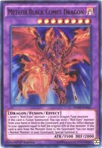 Meteor Black Comet Dragon [INOV-EN041] Ultra Rare | Shuffle n Cut Hobbies & Games