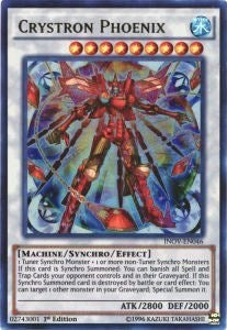 Crystron Phoenix [INOV-EN046] Ultra Rare | Shuffle n Cut Hobbies & Games