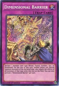 Dimensional Barrier [INOV-EN078] Secret Rare | Shuffle n Cut Hobbies & Games