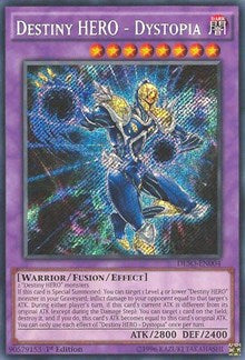 Destiny HERO - Dystopia [DESO-EN004] Secret Rare | Shuffle n Cut Hobbies & Games