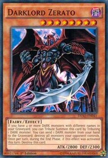 Darklord Zerato [DESO-EN041] Super Rare | Shuffle n Cut Hobbies & Games